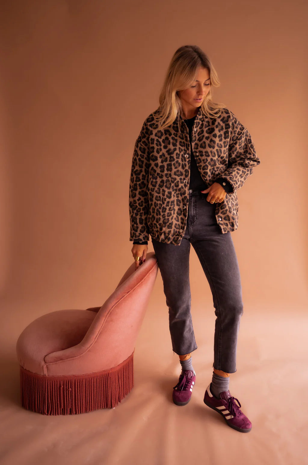 MADENZA | BOMBER LEOPARD