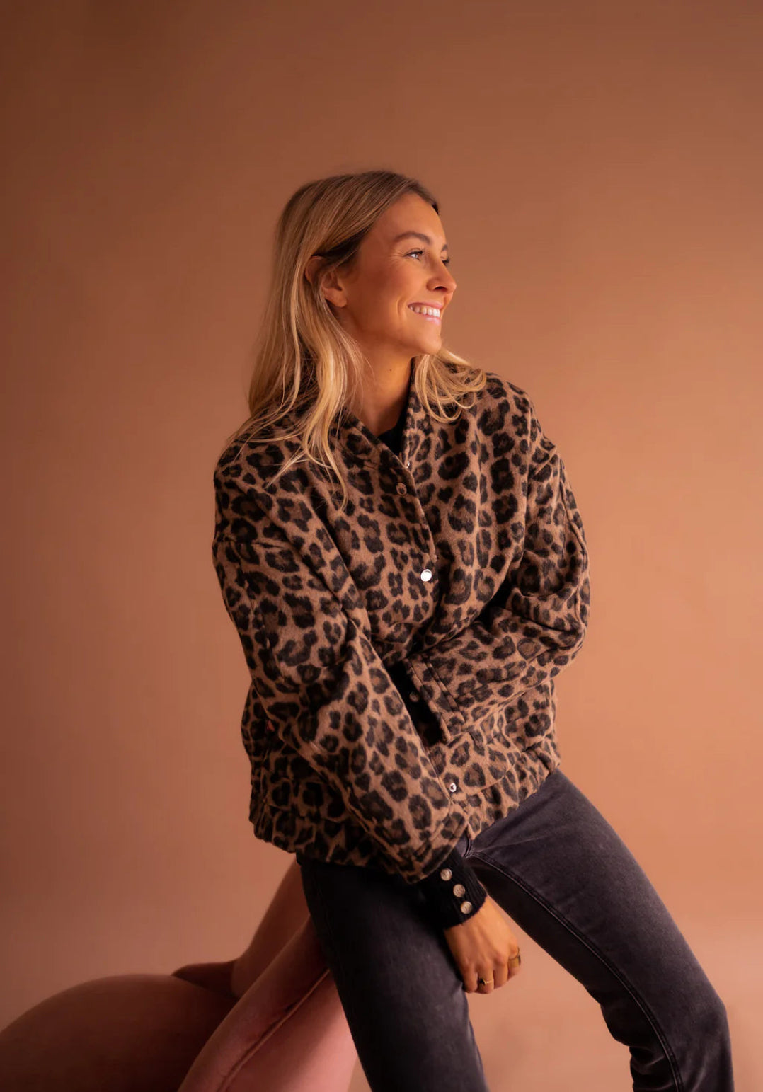 MADENZA | BOMBER LEOPARD