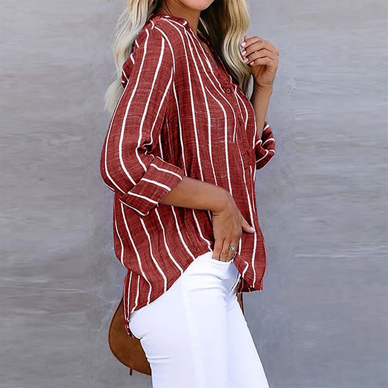 MADENZA | BLOUSE RAYÉE